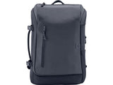 HP Travel 25L 15.6 - inch Laptop Backpack - Light & Stylish - Expandable to 30L - Multiple Pockets, Including RFID Blocking Pocket - Lockable Zippers - Iron Grey