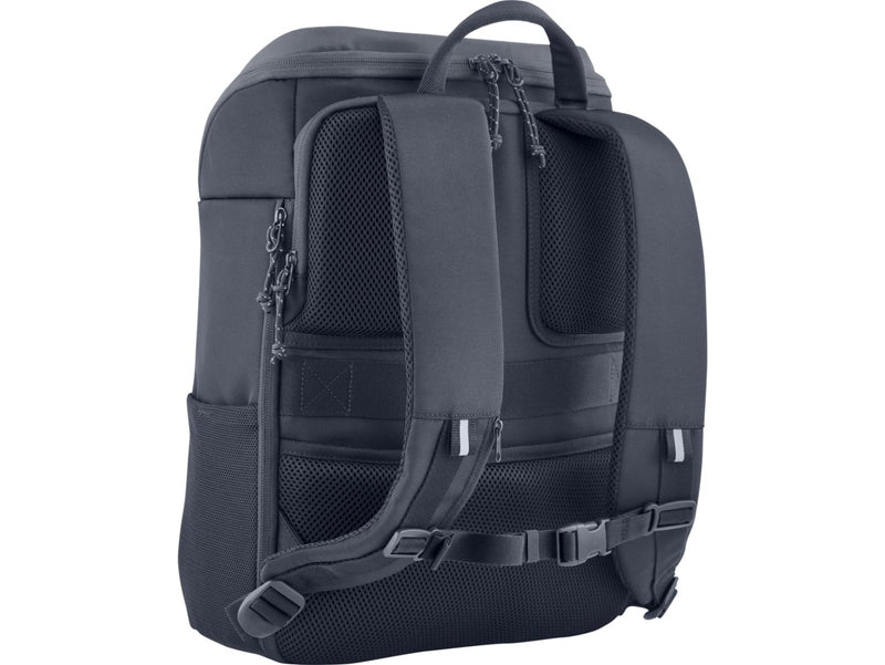 HP Travel 25L 15.6 - inch Laptop Backpack - Light & Stylish - Expandable to 30L - Multiple Pockets, Including RFID Blocking Pocket - Lockable Zippers - Iron Grey