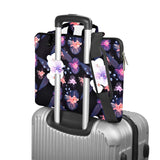 Hseok Laptop Shoulder Bag 13 13.3 14 Inch Case Compatible with MacBook Pro/Neo 14" M5/M4/M3/M2/M1,Mac Air/pro/Neo 13" and Most 13 13.3 14 Notebooks,Spill - Resistant Briefcase,Jellyfish Flower