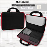 Hseok Laptop Sleeve 13 - 14 Inch Case Briefcase Compatible with MacBook Pro 14 inch M4/M3/M2/M1 All Model of 13.3 Inch Mac Air/Pro, XPS 13 14, Most Popular 13" - 14" Notebooks,B01K03