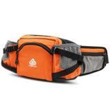 HTZPLOO Fanny Pack Waist Bag with Water Bottle Holder for Men Women Running Hiking Travel Dog Walking Workout Cycling Outdoor (Orange)