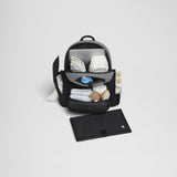 HUGGIES Unisex - adult Day Pack Diaper Backpack, Black/Solid, One Size