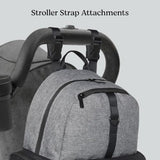 HUGGIES Unisex - adult Day Pack Diaper Backpack, Black/Solid, One Size