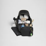 HUGGIES Unisex - adult Signature Hug Pack Diaper Backpack, Cognac Leather, One Size