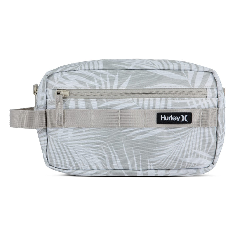 Hurley Unisex - Adults Small Items Travel Dopp Kit, Silver Lining, One Size