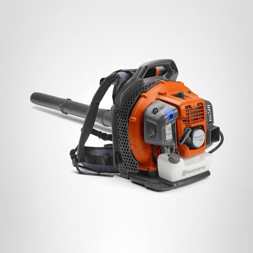 Husqvarna 150BT Gas Leaf Blower, 51 - cc 2.16 - HP 2 - Cycle Backpack Leaf Blower, 765 - CFM, 270 - MPH, 22 - N Powerful Clearing Performance and Ergonomic Harness System, 970466901