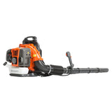 Husqvarna 350BT Gas Leaf Blower, 50.2 - cc 2.1 - HP 2 - Cycle Backpack Leaf Blower with 692 - CFM, 180 - MPH, 21 - N Powerful Clearing Performance and Ergonomic Harness System, Gifts for dad