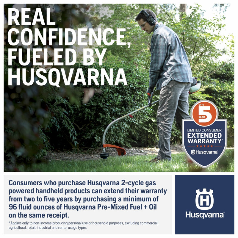 Husqvarna 350BT Gas Leaf Blower, 50.2 - cc 2.1 - HP 2 - Cycle Backpack Leaf Blower with 692 - CFM, 180 - MPH, 21 - N Powerful Clearing Performance and Ergonomic Harness System, Gifts for dad