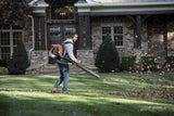 Husqvarna 360BT Gas Leaf Blower, 65.6 - cc 3.81 - HP 2 - Cycle Backpack Leaf Blower with 890 - CFM, 232 - MPH, 30 - N Powerful Clearing Performance and Load - Reducing Harness, Gifts for Men