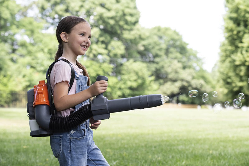 Husqvarna 531099402 150B Toy Bubble Leaf Blower, Outside Toys for Toddlers, Kids Birthday Gifts