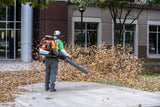 Husqvarna 580BTS Gas Backpack Leaf Blower, 75.6 - cc 4.59 - HP 2 - Cycle Gas Leaf Blower, 1000 - CFM, 47 - N, 220 - MPH Superior Blowing Capacity and Ergonomic, Ventilated Harness