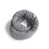 Huzi Infinity Pillow - Home Travel Soft Neck Scarf Support Sleep (Grey) | Backpacks4Less