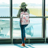 HXshaoye Foldable 18 L waterproof backpack : Packable fashion waterproof backpack for women for Camping Cycling Outdoor Flowers Blooming Tigers Lily