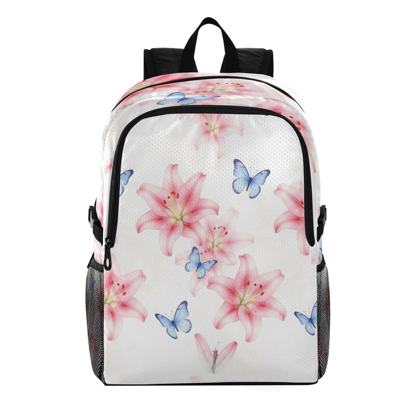HXshaoye Foldable 18 L waterproof backpack : Packable fashion waterproof backpack for women for Camping Cycling Outdoor Flowers Blooming Tigers Lily