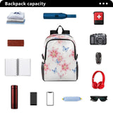 HXshaoye Foldable 18 L waterproof backpack : Packable fashion waterproof backpack for women for Camping Cycling Outdoor Flowers Blooming Tigers Lily