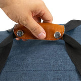 Hybrid Backpack/Duffle - Smell Proof - Weather Resistant - With Combo Lock (Navi Denim) US PATENT NUMBER D819327