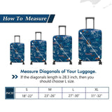 HYPER VENTURE Washable Luggage Cover - Fashion Suitcase Protector Fits 31 - 32 Inch Luggage (Hawaii Beach, XL)