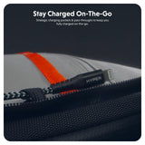 HyperPack Pro 22L Slim Travel Backpack with 'Find My' Compatibility - Fits up to 16” Laptop. Anti Theft w/RFID Protective Pocket.