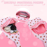 I IHAYNER Small Initial Sling Bag for Gilrs - Birthday Gifts for 4 5 6 7 8 9 10 11 12 13 Year Old Girls Crossbody Bag Purse Cute Personalized Trends Stuff Fashion Waist Pack Pink - A