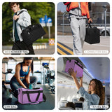 iFARADAY Carry on Luggage 22x14x9 Airline Approved, Carry On Duffle Bag for Travel, Weekender Overnight Gym Duffle Bag for Women and Men (Light Grey, 20L)