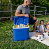 Igloo 12 - 16 Qt Profile Hardsided Insulated Lunch Cooler, 16 Qt Blue