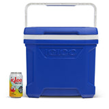 Igloo 12 - 16 Qt Profile Hardsided Insulated Lunch Cooler, 16 Qt Blue