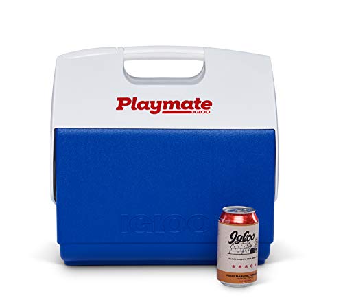 Igloo 16 Qt Blue/White Ice Chest with Easy-Carry Handle
