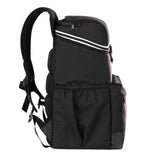 Igloo 30 Can Large Portable Insulated Soft Cooler Backpack Carry Bag, Black/Red