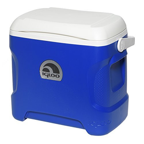 IGLOO 30 Quart Contour Cooler, Blue | Backpacks4Less