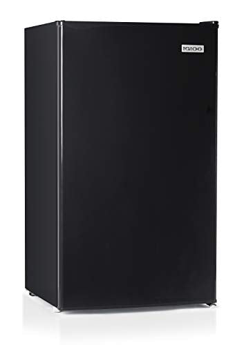 Igloo 3.2 Cu.Ft. Mini Fridge with Freezer - Single Door Compact Refrigerator with Glass Shelves for Homes, Dorms & Offices- Keep | Backpacks4Less