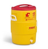 Igloo 400 Series Water Cooler, 10 gal, 16 dia x 23.5 h, /Red | Backpacks4Less