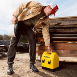Igloo Gripper CoolBox 10 Qt Lunch Box Cooler | Insulated Hard Cooler | Industrial Yellow