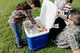Igloo Ice Cube 60 Quart Roller Cooler, Ocean Blue