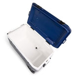 Igloo Maxcold 90 QT Cooler, Insulated Cooler Chest with Soft Ride Wheels, Leak - Proof Outdoor Hard Cooler, 5 - Day Ice Retention, 134 Can Capacity