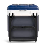 Igloo Maxcold 90 QT Cooler, Insulated Cooler Chest with Soft Ride Wheels, Leak - Proof Outdoor Hard Cooler, 5 - Day Ice Retention, 134 Can Capacity