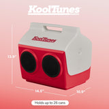 Igloo Playmate Kool Tunes Bluetooth Speaker, Red and Black