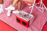 Igloo Playmate Kool Tunes Bluetooth Speaker, Red and Black