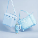 Igloo Powder Blue 11 Qt Tag - Along Too Strapped Picnic Style Cooler