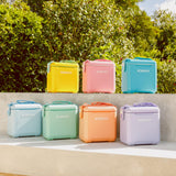 Igloo Powder Blue 11 Qt Tag - Along Too Strapped Picnic Style Cooler