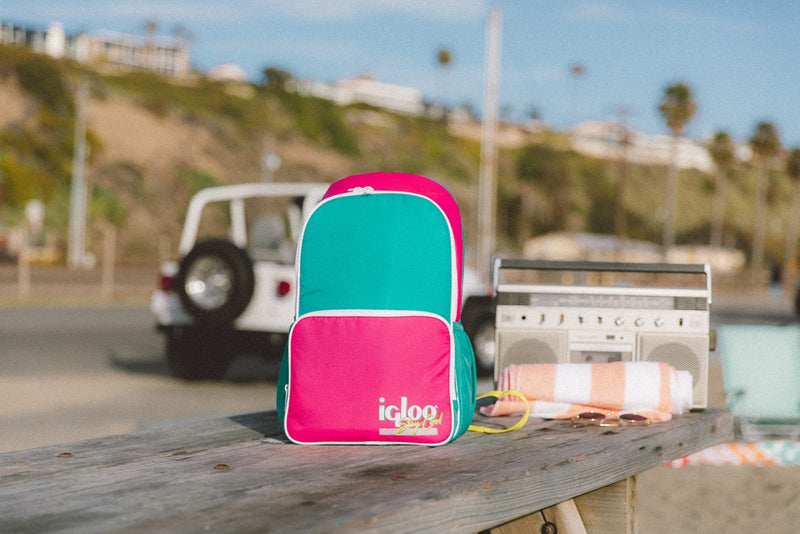 Igloo Retro Backpack, Jade