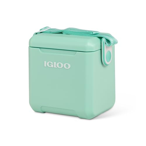 Igloo Seafoam 11 Qt Tag-Along Too Strapped Picnic Style Cooler | Backpacks4Less