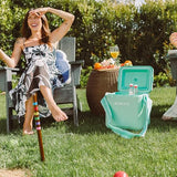 Igloo Seafoam 11 Qt Tag-Along Too Strapped Picnic Style Cooler