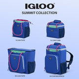 Igloo Summit 12 Can Soft Cooler Bag | Electric Indigo