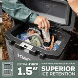 Igloo Trailmate 25 Qt Cooler, Insulated Hard Shell Ice Chest, Sportsman