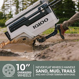 Igloo Trailmate Journey 70 Qt Cooler, Carbonite