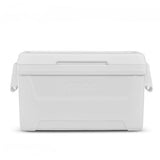 Igloos 48-Quart Hard-Sided Ice Chest Cooler with Swing-Up Handles, Quick-Access Drain Plug & Ultratherm Insulation for Camping, Tailgating, Beach & Outdoor Adventures (White)
