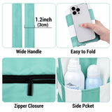 Iioscre Beach Bag for Women,Waterproof Beach Tote with Zipper and Pocket, Sandproof Large Swim Pool Bag for Travel