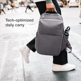 Incase A.R.C. Daypack 24L – Travel Backpack and Laptop Bag for School - Fits up to 16 inch Laptop - 4 Zippered Compartments, 2 Water Bottle Pockets - Commuter and College Backpack - Grey