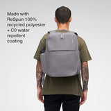 Incase A.R.C. Daypack 24L – Travel Backpack and Laptop Bag for School - Fits up to 16 inch Laptop - 4 Zippered Compartments, 2 Water Bottle Pockets - Commuter and College Backpack - Grey