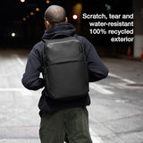 Incase A.R.C. Daypack 24L – Travel Backpack and Laptop Bag for School - Fits up to 16 inch Laptop - 4 Zippered Compartments, 2 Water Bottle Pockets - Commuter and College Backpack - Black